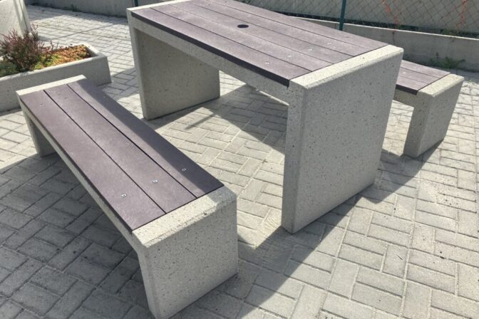 Betonový mobiliář: trvalé a estetické řešení pro veřejný prostor