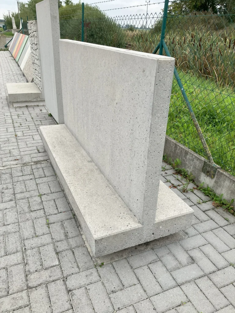 Betonový zídkový prefabrikát